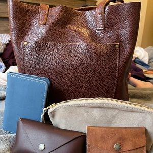 SOLD Portland Leather Goods Full Size Crossbody Bundle